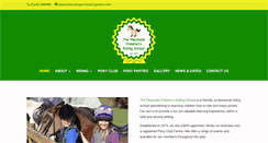 Desktop Screenshot of kidsriding.com