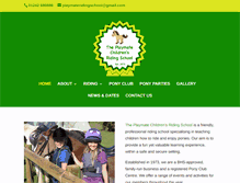 Tablet Screenshot of kidsriding.com